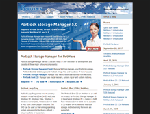 Tablet Screenshot of portlock.com